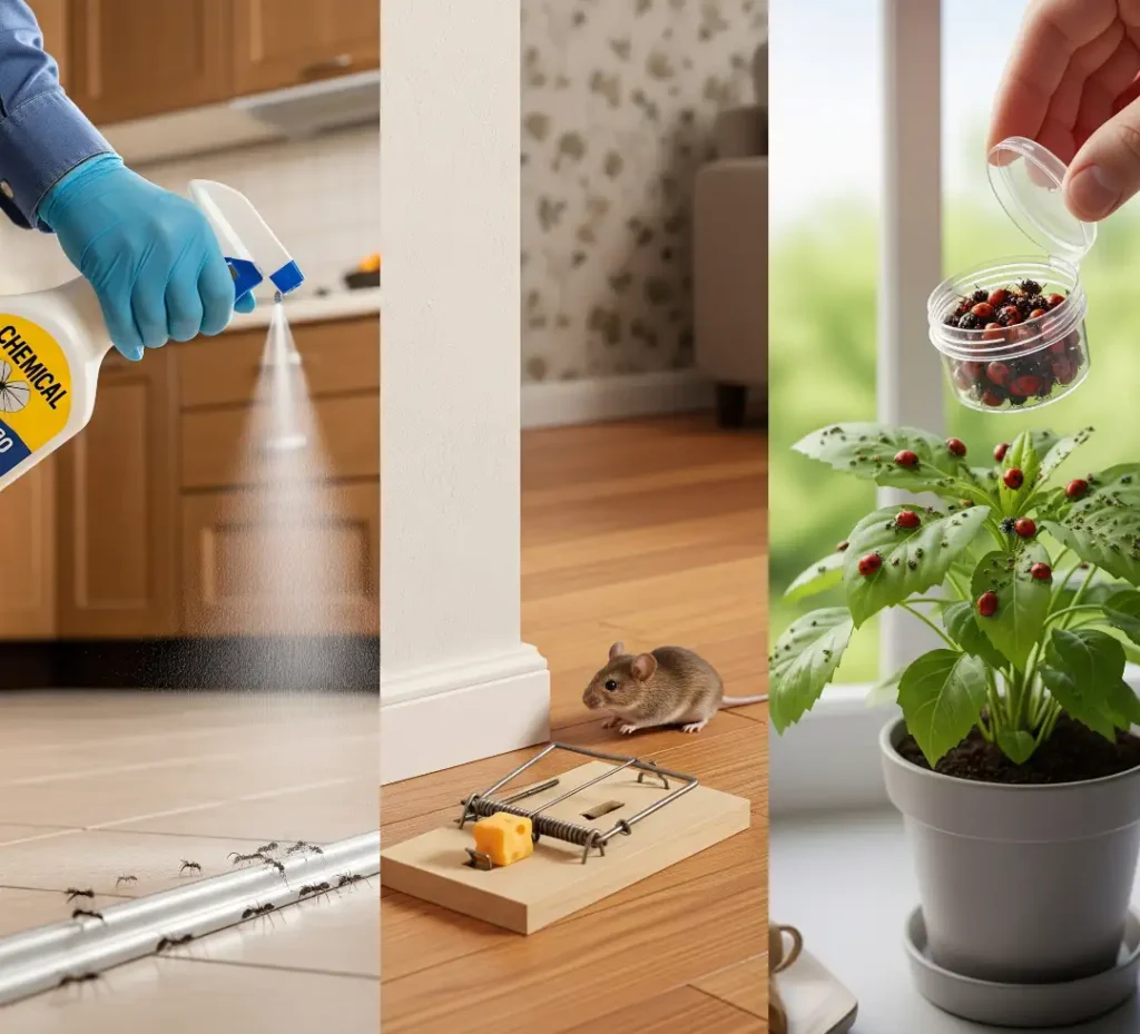 What are The Three Methods of Pest Control