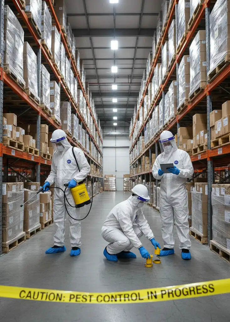 Commercial Pest Control Process by E.D Pest Control